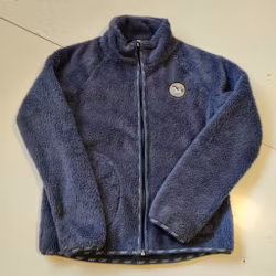 Blågrå fleecejacka 146/152 CRW