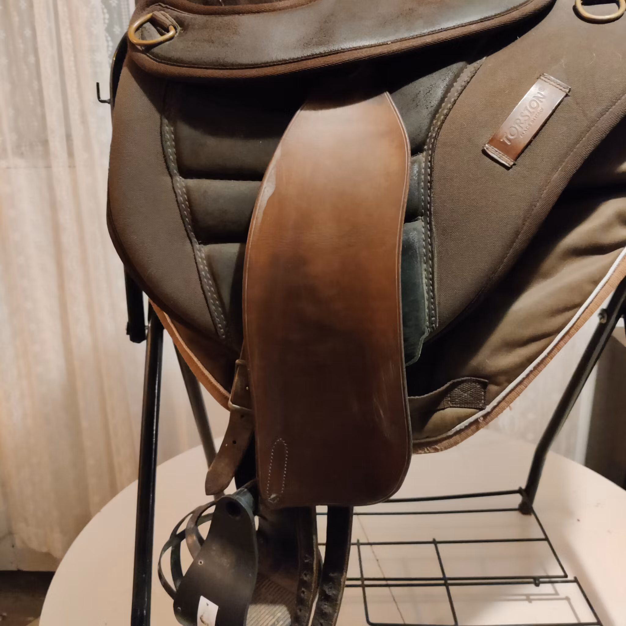 Bomlös sadel Torsion