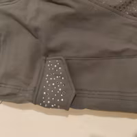 Grå ridbyxor med helgrip strl 36 PIKEUR