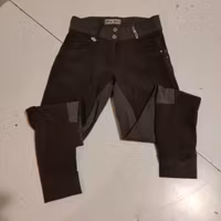 Grå helskodda ridbyxor strl 36 Back2back