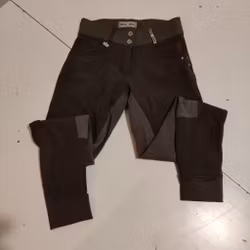 Grå helskodda ridbyxor strl 36 Back2back