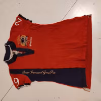 Röd pikétröja Falsterbo Medium