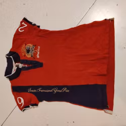 Röd pikétröja Falsterbo Medium