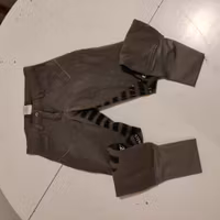 Grå ridbyxor med helgrip strl 36 Back2Back