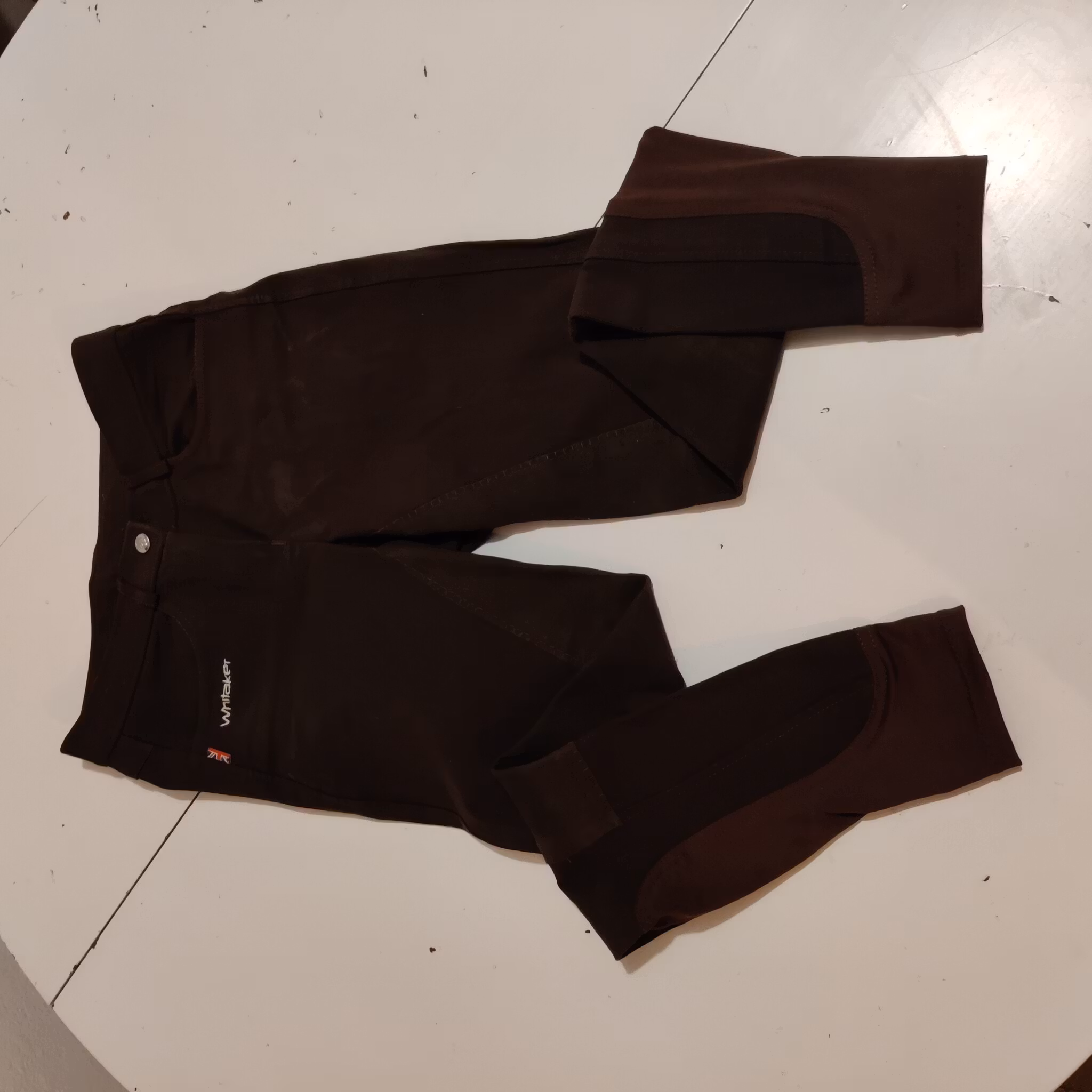 Bruna helskodda ridbyxor strl 38 Whitaker