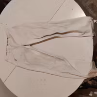 Vita helskodda ridbyxor strl 38 Carat