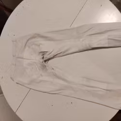 Vita helskodda ridbyxor strl 38 Carat