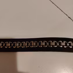 Svart brett pannband Treadstone 40 cm FULL