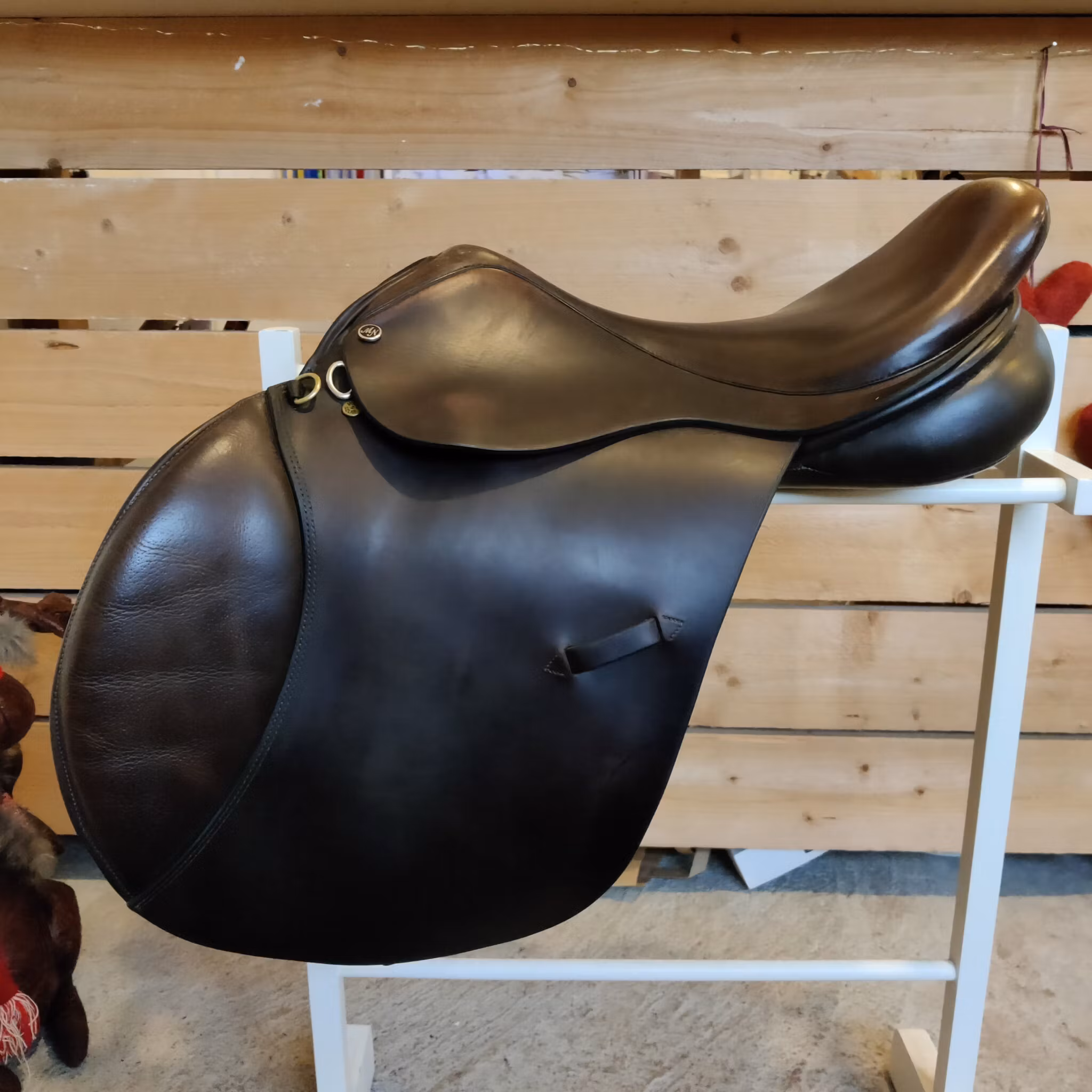 Brun hoppsadel Morris & Nolan 17 tum 32 bom
