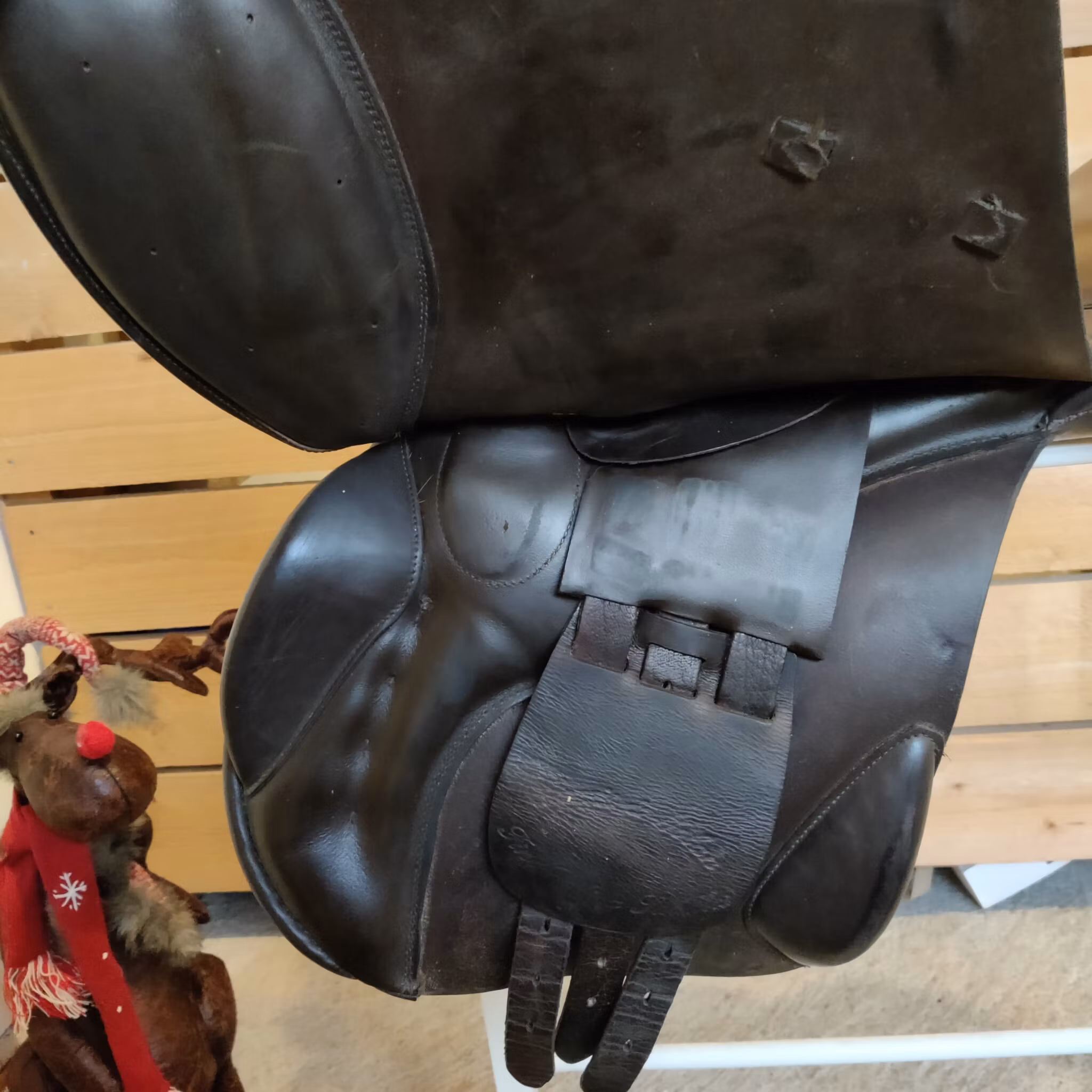 Brun hoppsadel Morris & Nolan 17 tum 32 bom