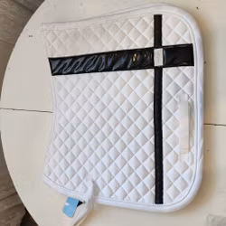 Vitt dressyrschabrak  COB Equestrian Stockholm