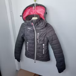 Grå vinterjacka 110/120 cl UHIP