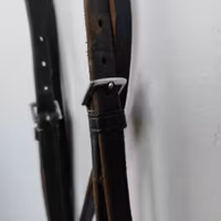 Brunt nack/sidstycke SHETLAND