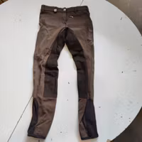 Gröna helskodda ridbyxor 152 cl Pikeur