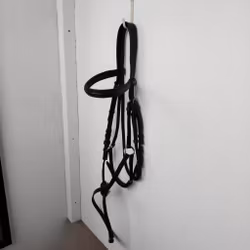 Svart träns med pullargrimma Hmc FULL