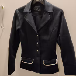 Blå tävlingskavaj strl 34 CRW