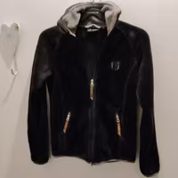 Svart fleecejacka 158/164 cl Jacson