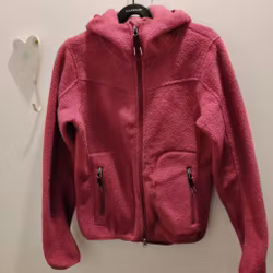 Rosa fleecejacka CRW XS