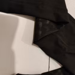 Svarta ridtights med helgrip 152/158 Covalliero