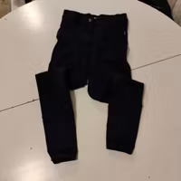 Blå tygskodda ridbyxor strl 34 CRW