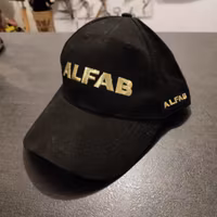 Svart keps ALFAB