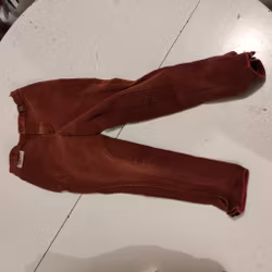 Bruna tygskodda ridbyxor 130 cl Roping