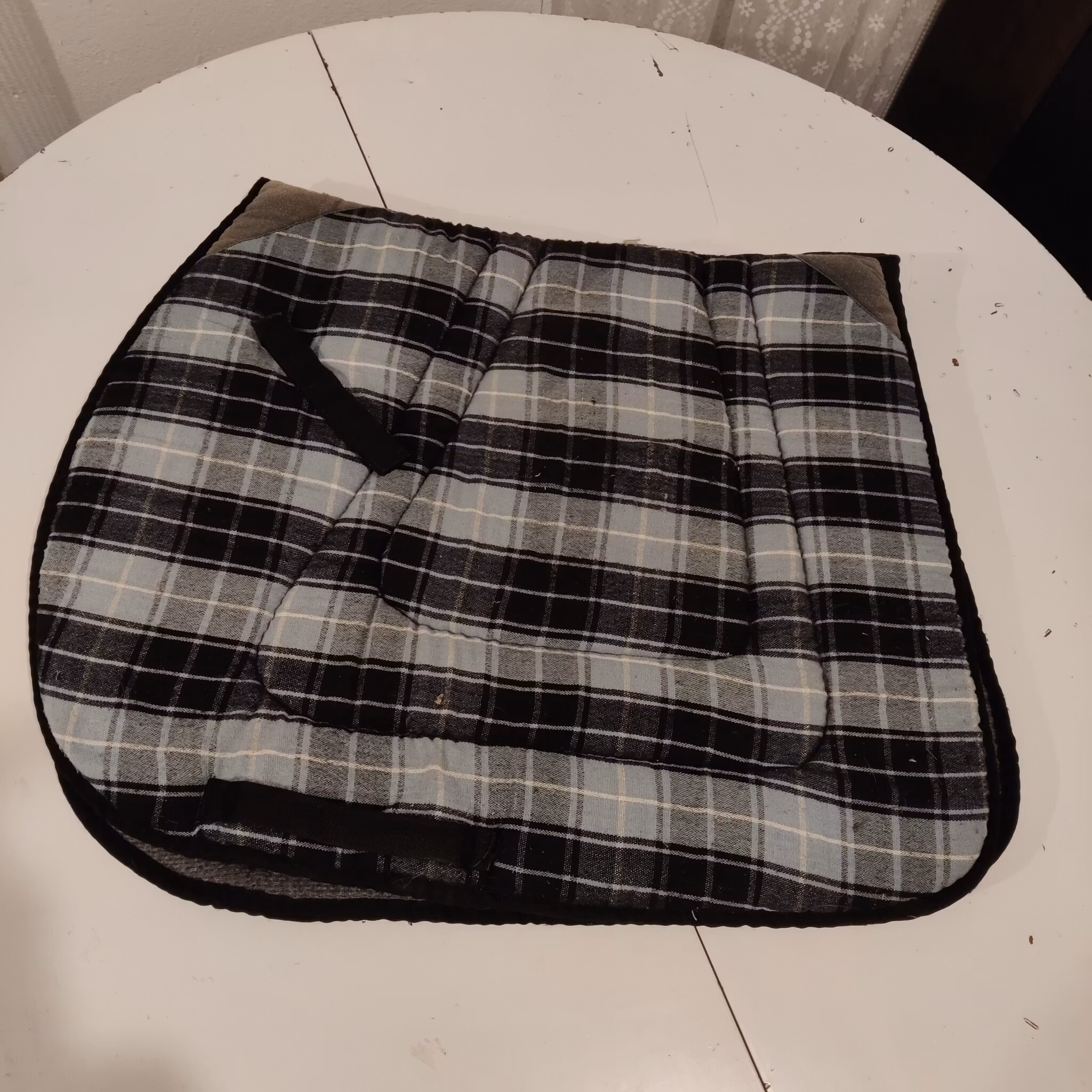 Blårutigt schabrak FULL