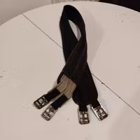 Svart sympatexgjord 135 cm