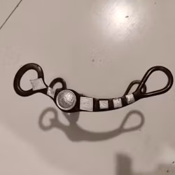 Stångbett med dekor 13 cm