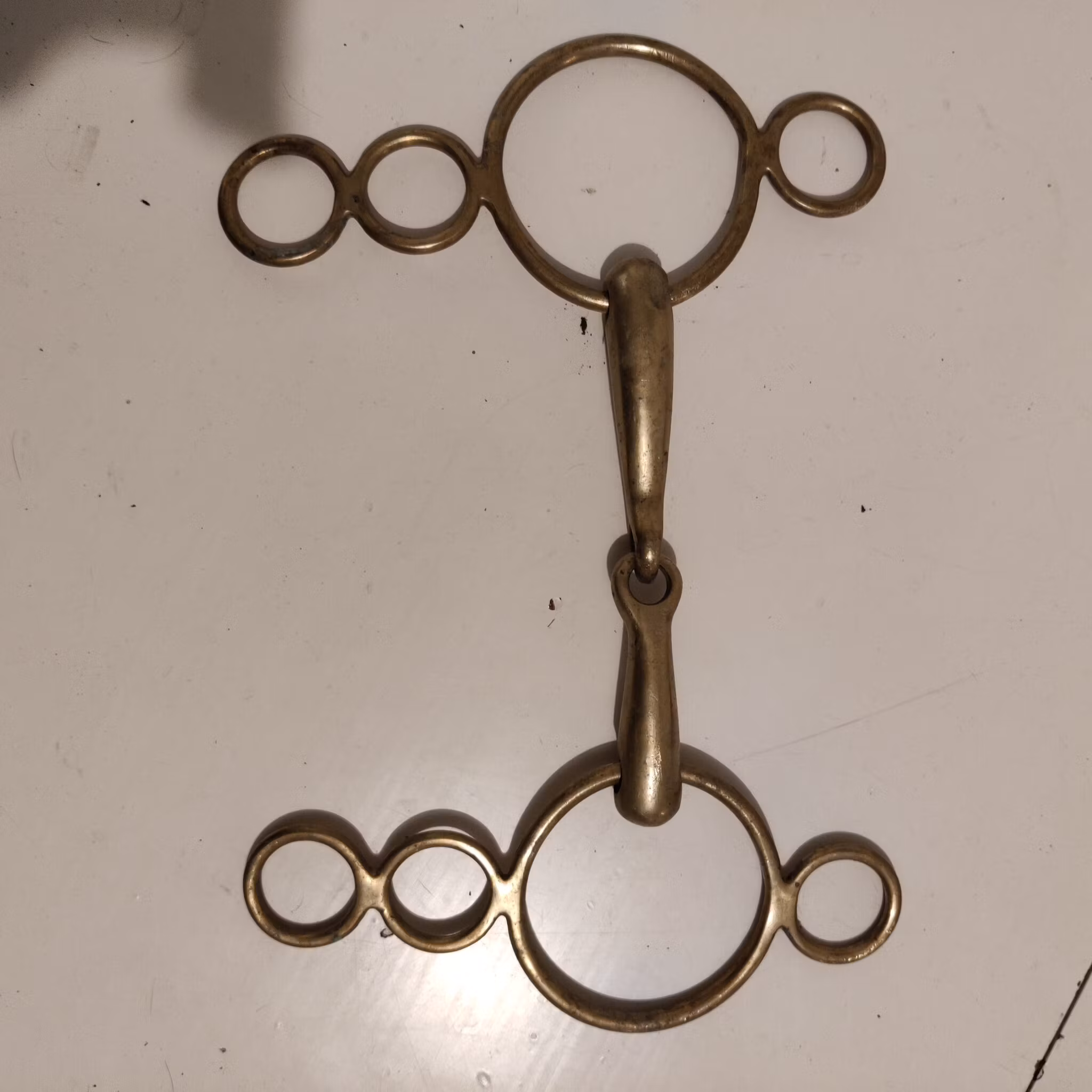 Pessoabett gulmetall 13 cm