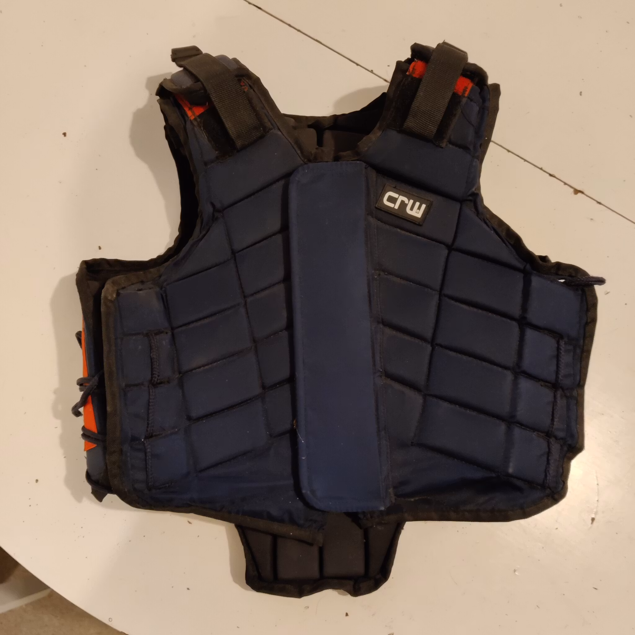 Blå säkerhetsväst strl 10 år CRW