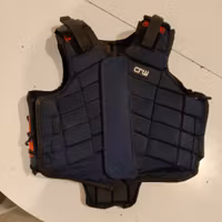 Blå säkerhetsväst strl 10 år CRW