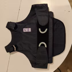 Blå säkerhetsväst SMALL