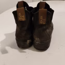 Bruna jodphurs med stålhätta strl 35 Mountain Horse