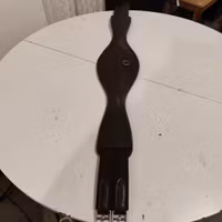 Brun sadelgjord 120 cm Tekna