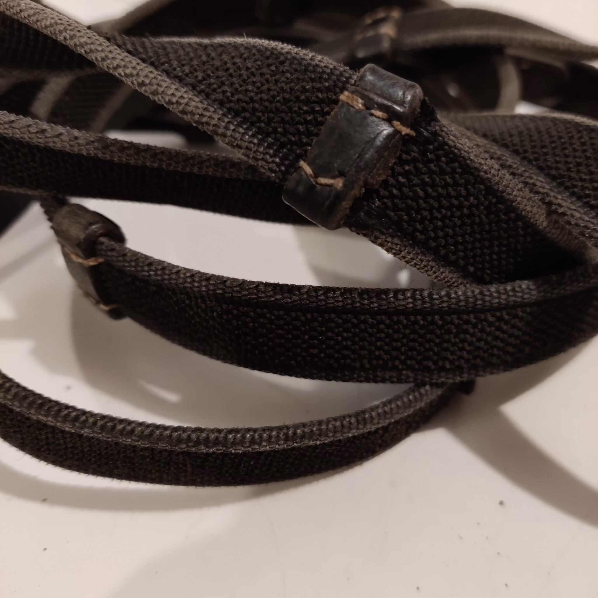 Svarta tyglar med grip X-FULL