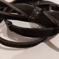 Svarta tyglar med grip X-FULL