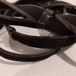 Svarta tyglar med grip X-FULL