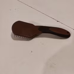 Brun man & svansborste