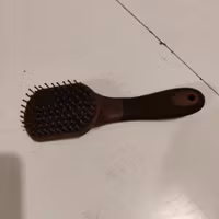 Brun man & svansborste