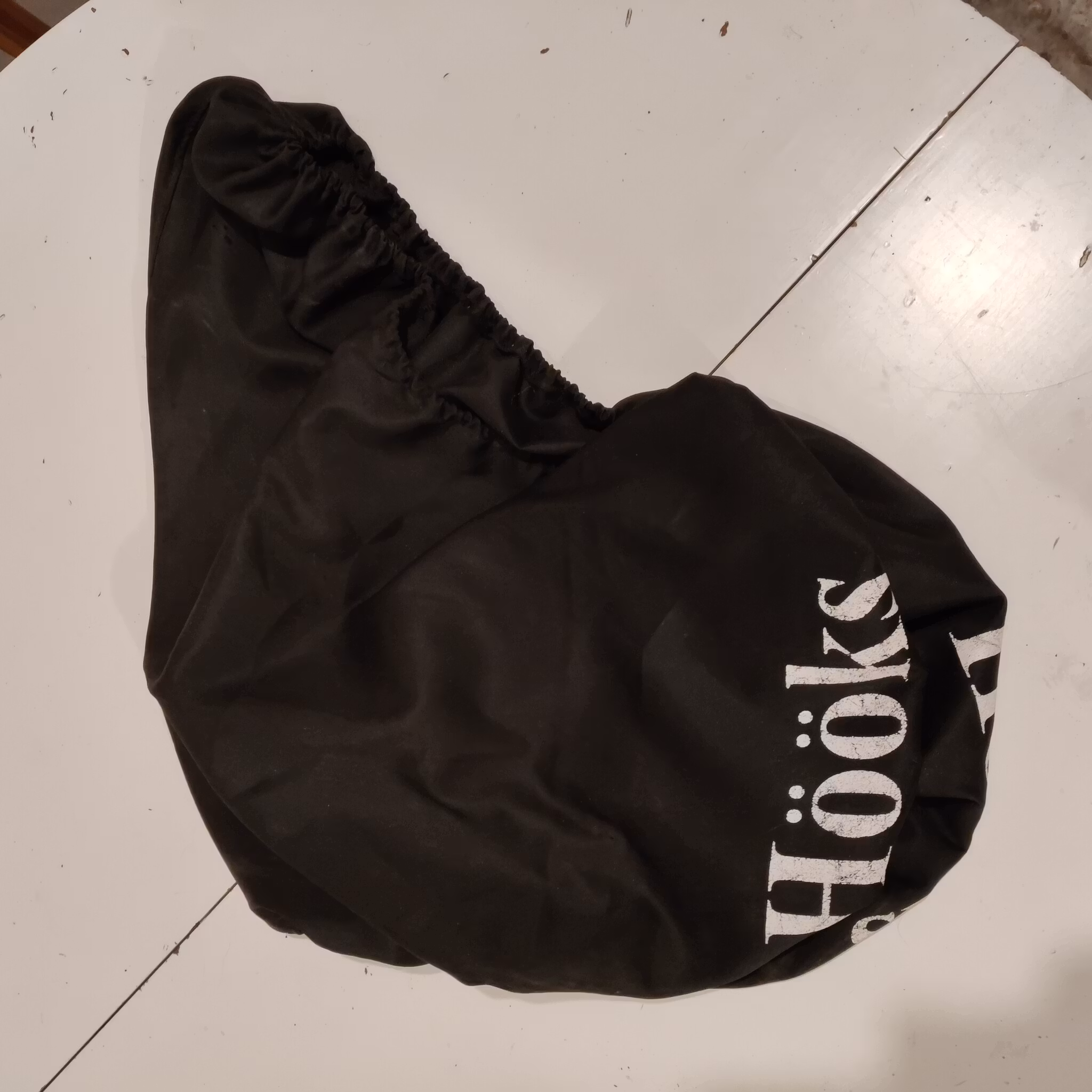 Svart sadelöverdrag Hööks