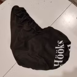 Svart sadelöverdrag Hööks