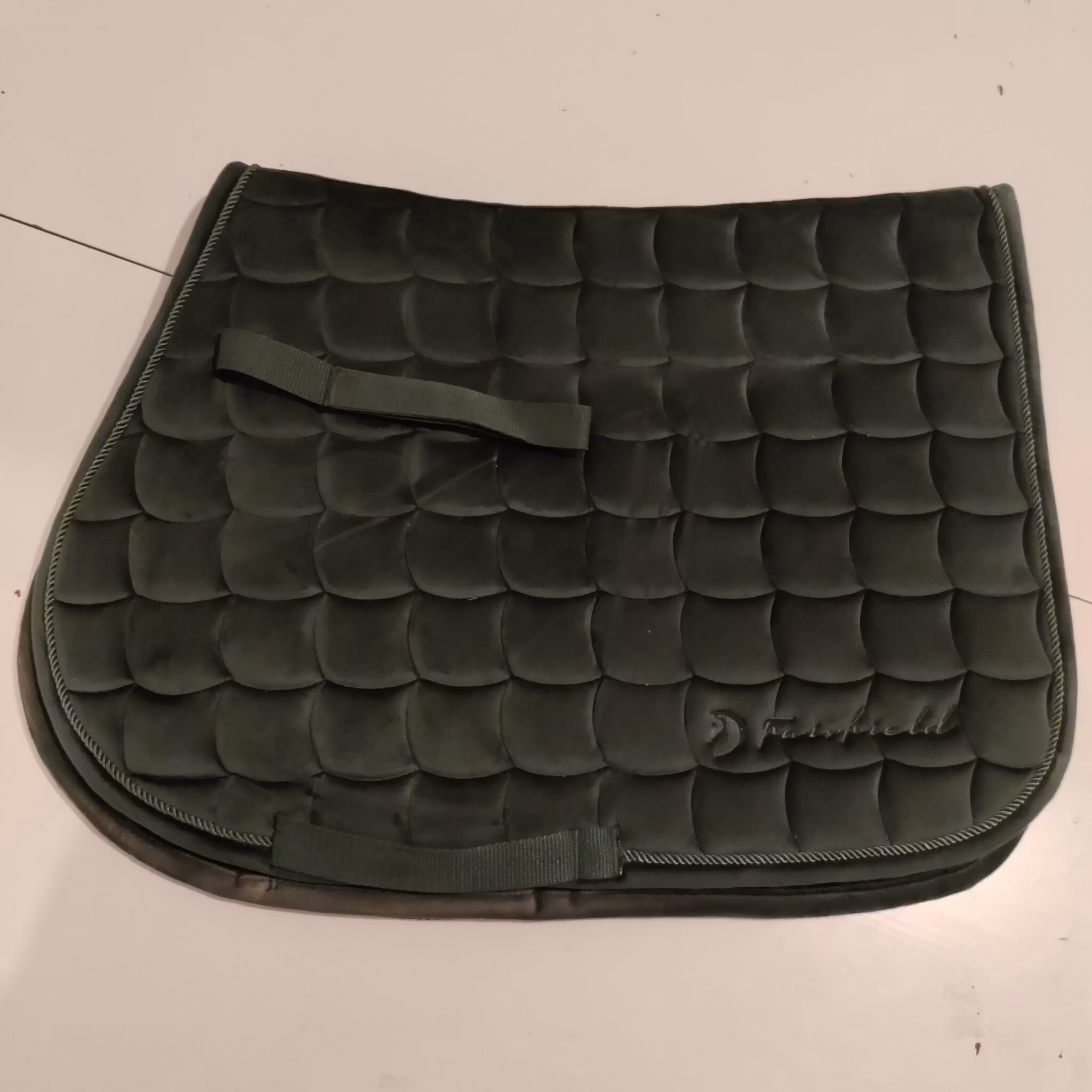 Grönt sammetsschabrak Fairfield PONNY