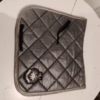 Silvrigt dressyrschabrak Polo Society FULL