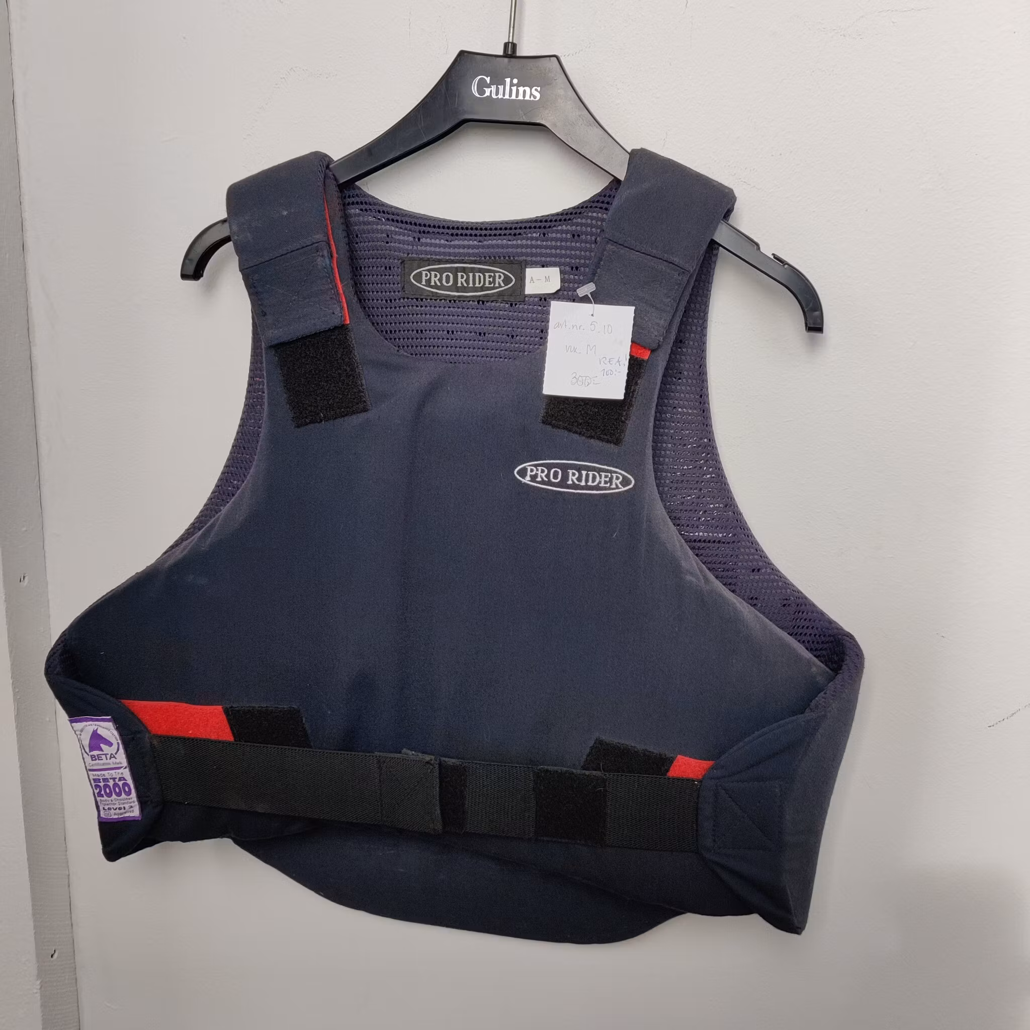 Säkerhetsväst Pro Rider MEDIUM