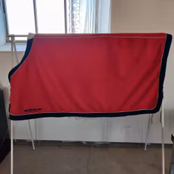 Rött fleecetäcke 135 cm Sjöhagen Wear