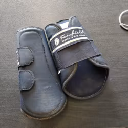 2 blå damasker Fairfield Medium