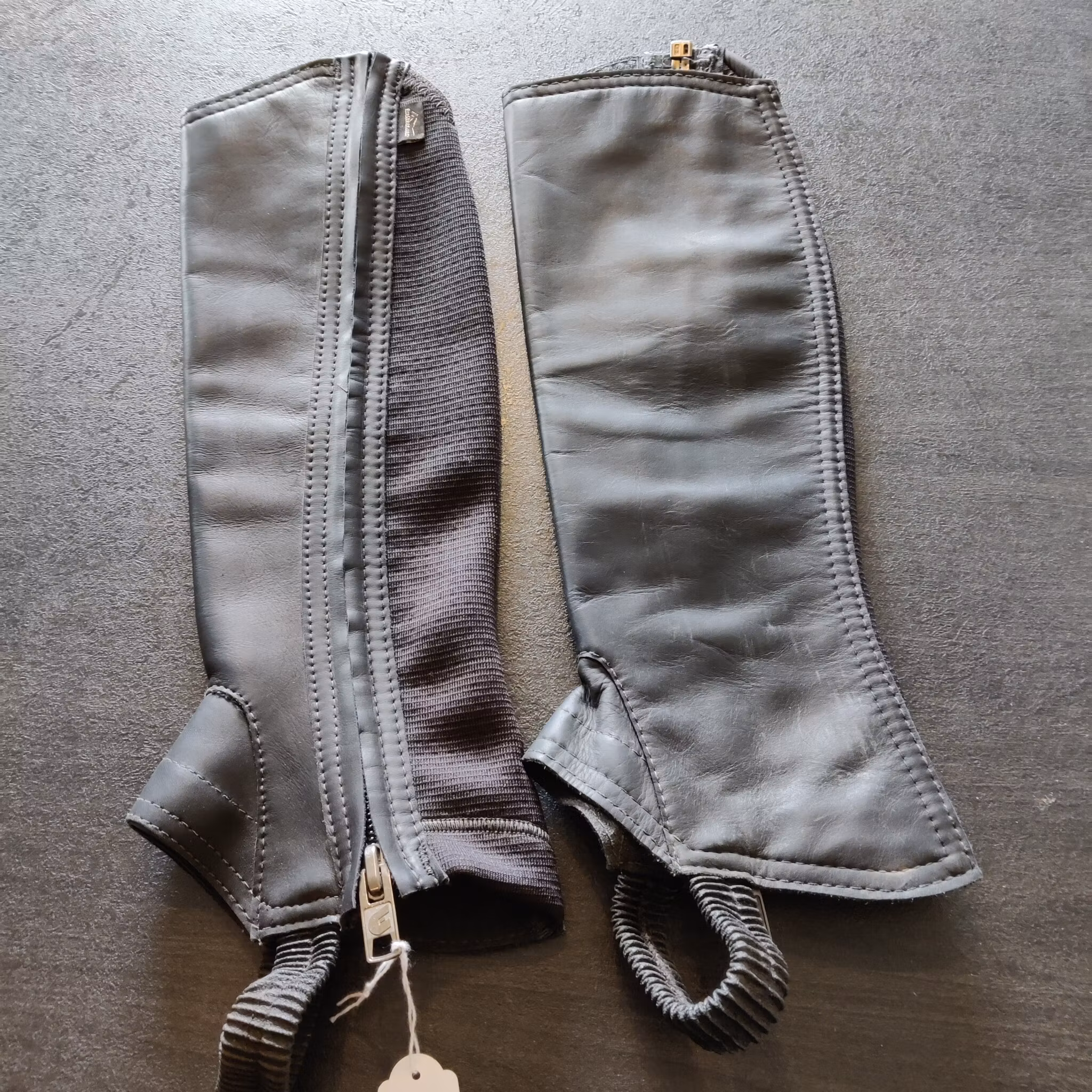 Svarta shortchaps PROCHAPS strl xxs