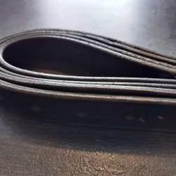 Svarta stigläder 155 cm