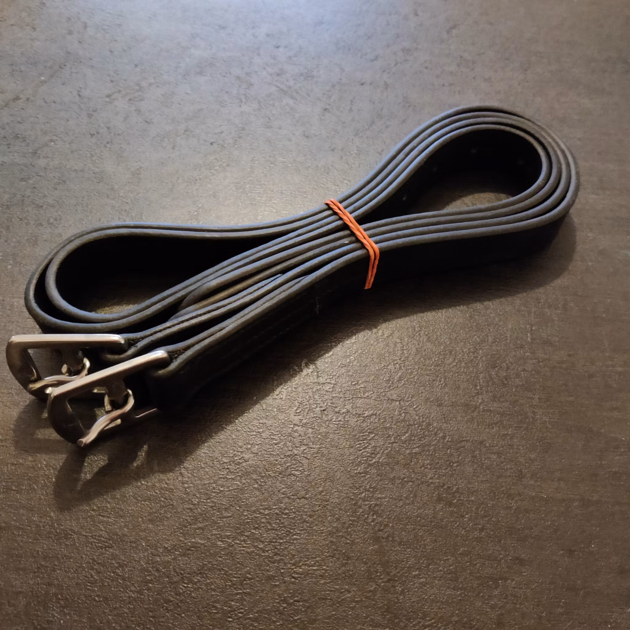 Svarta Stigläder 105 cm Fairfield